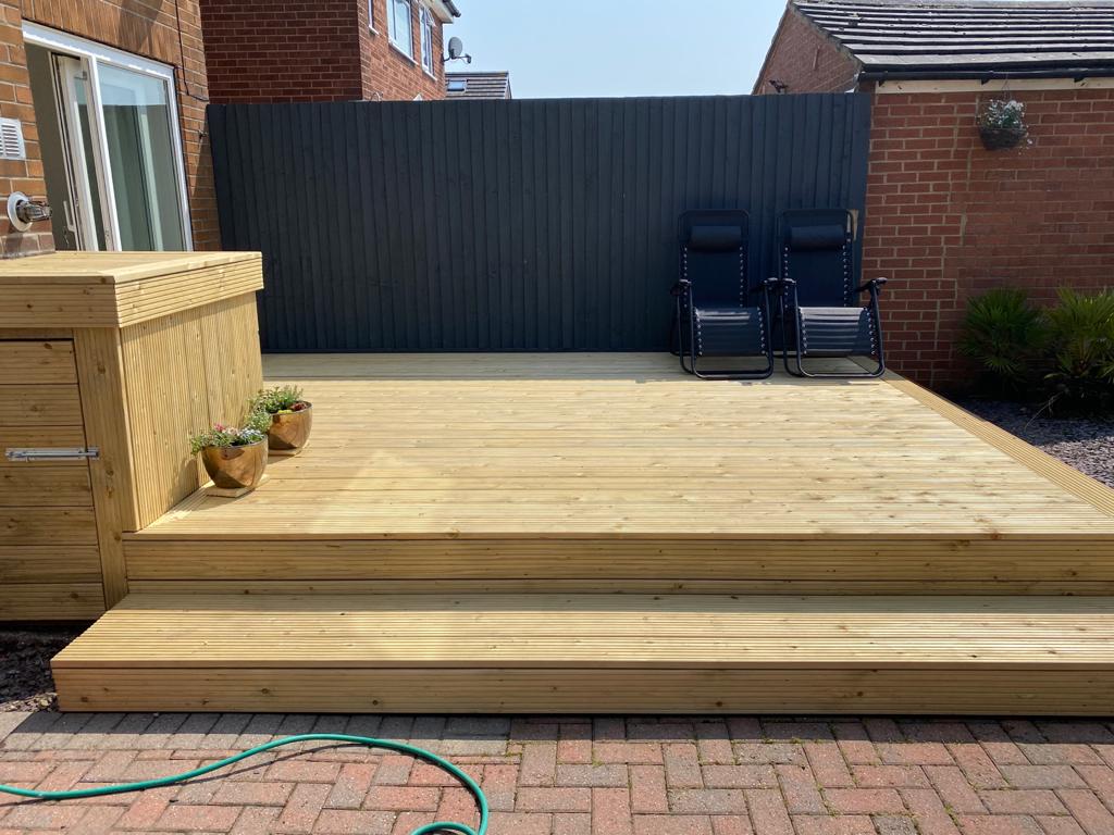 New Decking Area