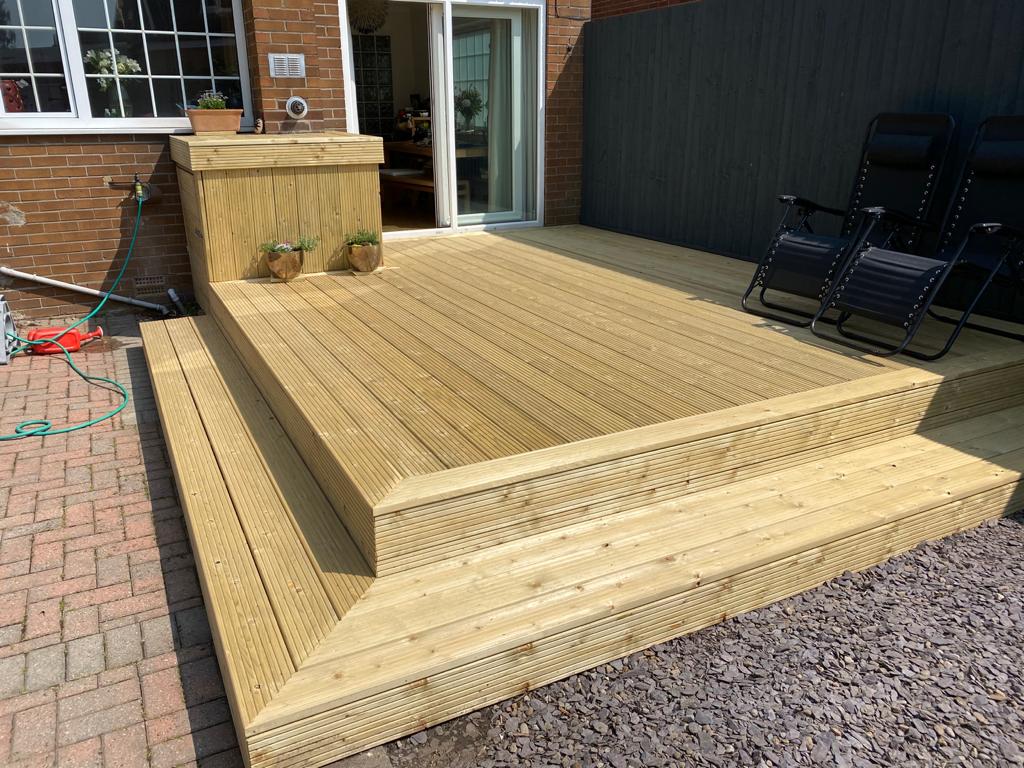 New Decking Area